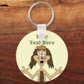 Dog Cartoon Sleutelhanger (Voorkant)