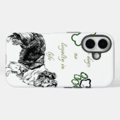 Dog Case-Mate iPhone Case (Achterkant (horizontaal))