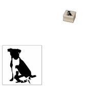 Dog Cat Bird Rabbit Pet Veterinarian Rubberstempel (Gestempeld)