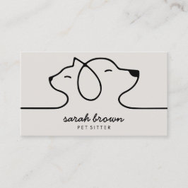 Dog Cat Boutique Pet Speelgoed Store Visitekaartje