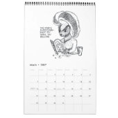 Dog Cat Cartoon Agenda Kalender (Mar 2027)