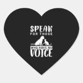 Dog Cat Hart Sticker (Voorkant)