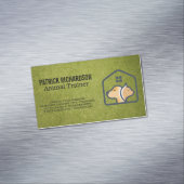 Dog Cat House Logo | Animal Services Magnetisch Visitekaartje (Voorbeeld)