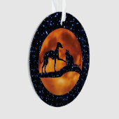 Dog, Cat, Moon Ornament (voorkant)