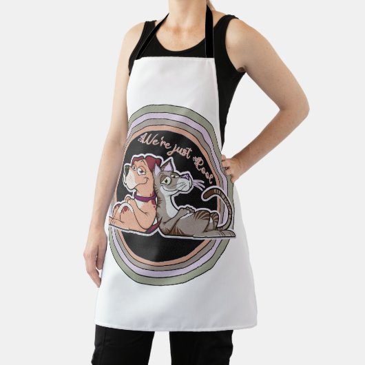 Dog Cat Relatie Schort (Insitu)