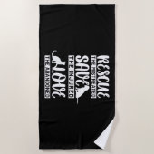 Dog Cat Strandlaken (Voorkant)