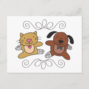 Dog & Cat Vet Briefkaart