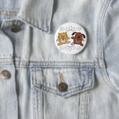 Dog & Cat Vet Ronde Button 5,7 Cm (In situ)