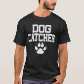 Dog Catcher Funny Easy Halloween Costume Party T-s T-shirt (Voorkant)