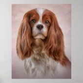 Dog Cavalier King Charles Spaniel Jigzaag Puzzle Poster (Voorkant)