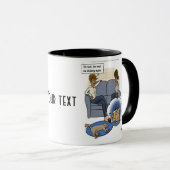 Dog Chasing Dream Mok (Voorkant rechts)