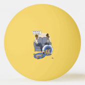 Dog Chasing Dream Ping Pong Ball (Voorkant)