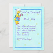 Dog Chef Invitation Kaart (Achterkant)