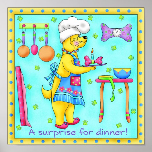 Dog Chef Poster (Voorkant)