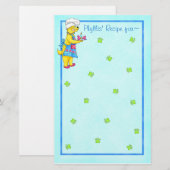 Dog Chef Recipe Briefpapier (Voorkant / Achterkant)