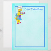 Dog Chef Recipe Letterhead (Voorkant / Achterkant)