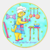 Dog Chef Sticker (Voorkant)