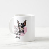 Dog Chihuahua Coffee Mok, Cup Koffiemok (Voorkant links)