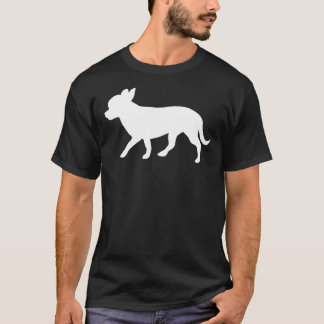 Dog Chihuahua in stijlcellen voor honden esthetisc T-shirt