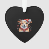 Dog chrismes Classic T-Shirt Ornament (voorkant)