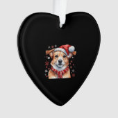 Dog chrismes Classic T-Shirt Ornament (voorkant)