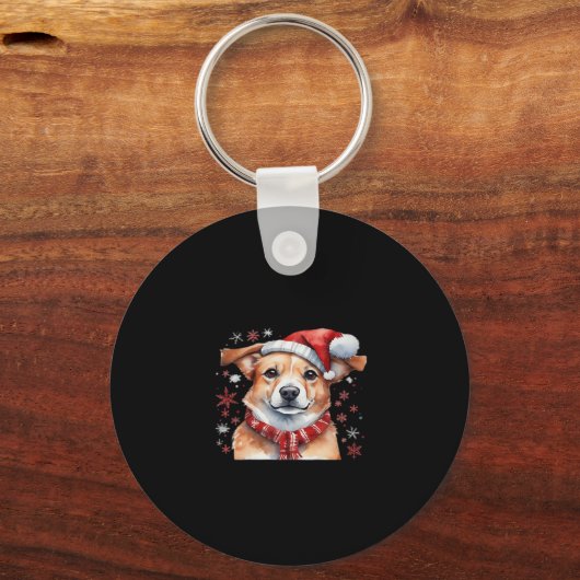 Dog Chrismes Classic T-shirt Sleutelhanger (Voorkant)