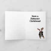 Dog Christmas Kaart - Mensen vinden dit hilarisch (Binnen)