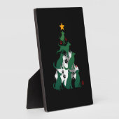 Dog Christmas Tree Shirt - Dog Christmas (2) Fotoplaat (Zijkant)