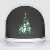 Dog Christmas Tree Shirt - Dog Christmas (2) Sneeuwbol (Voorkant)