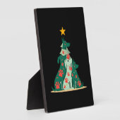 Dog Christmas Tree Shirt - Dog Christmas (3) Fotoplaat (Zijkant)