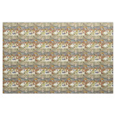 Dog Circus Fabric - Cutest Cotton & Linens - New! Stof (Fat Quarter)
