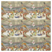 Dog Circus Fabric - Cutest Cotton & Linens - New! Stof (Swatch)