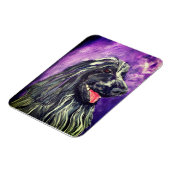 Dog Cocker Spaniel Blue Roan geverfd Magneet (Linkerzijde)