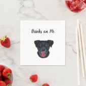 Dog Cocktail Napkins Servet (Insitu)