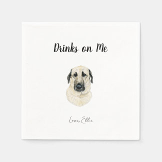 Dog Cocktail Napkins Servet