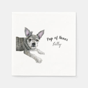Dog Cocktail Napkins Servet