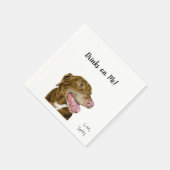 Dog Cocktail Napkins Servet (Hoek)