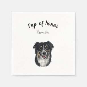 Dog Cocktail Napkins Servet