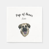 Dog Cocktail Napkins Servet (Voorkant)
