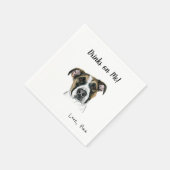 Dog Cocktail Napkins Servet (Hoek)