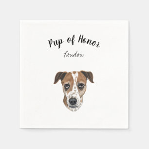 Dog Cocktail Napkins Servet