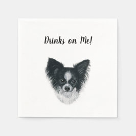Dog Cocktail Napkins Servet