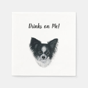 Dog Cocktail Napkins Servet