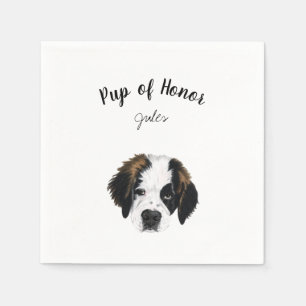 Dog Cocktail Napkins Servet