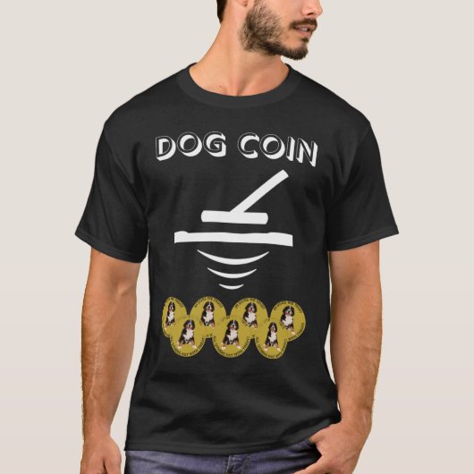 Dog Coin vindt metaal die T-shirt detecteert (Voorkant)