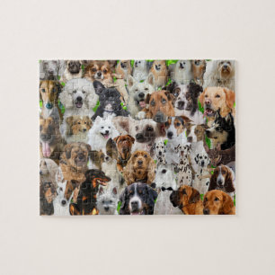 Dog Collage Puzzle Legpuzzel