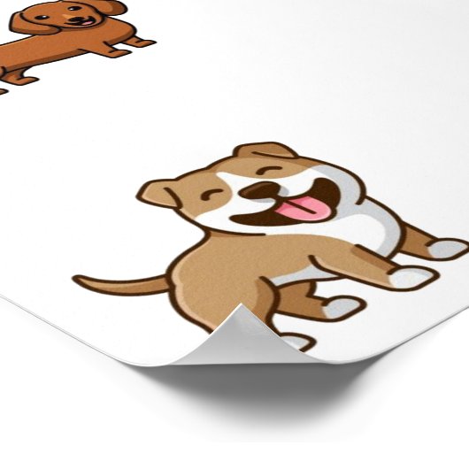 Dog collectie poster (Hoek)