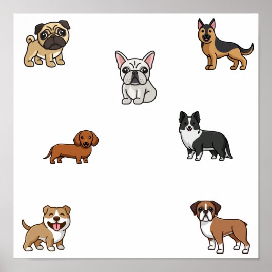 Dog collectie poster (Voorkant)