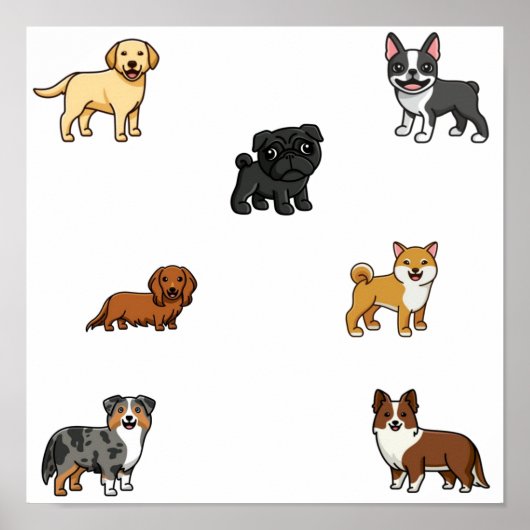 Dog collectie poster (Voorkant)