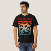 Dog Collectie Retro T-shirt (Voorkant volledig)